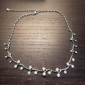 Floral Sparkly Necklace